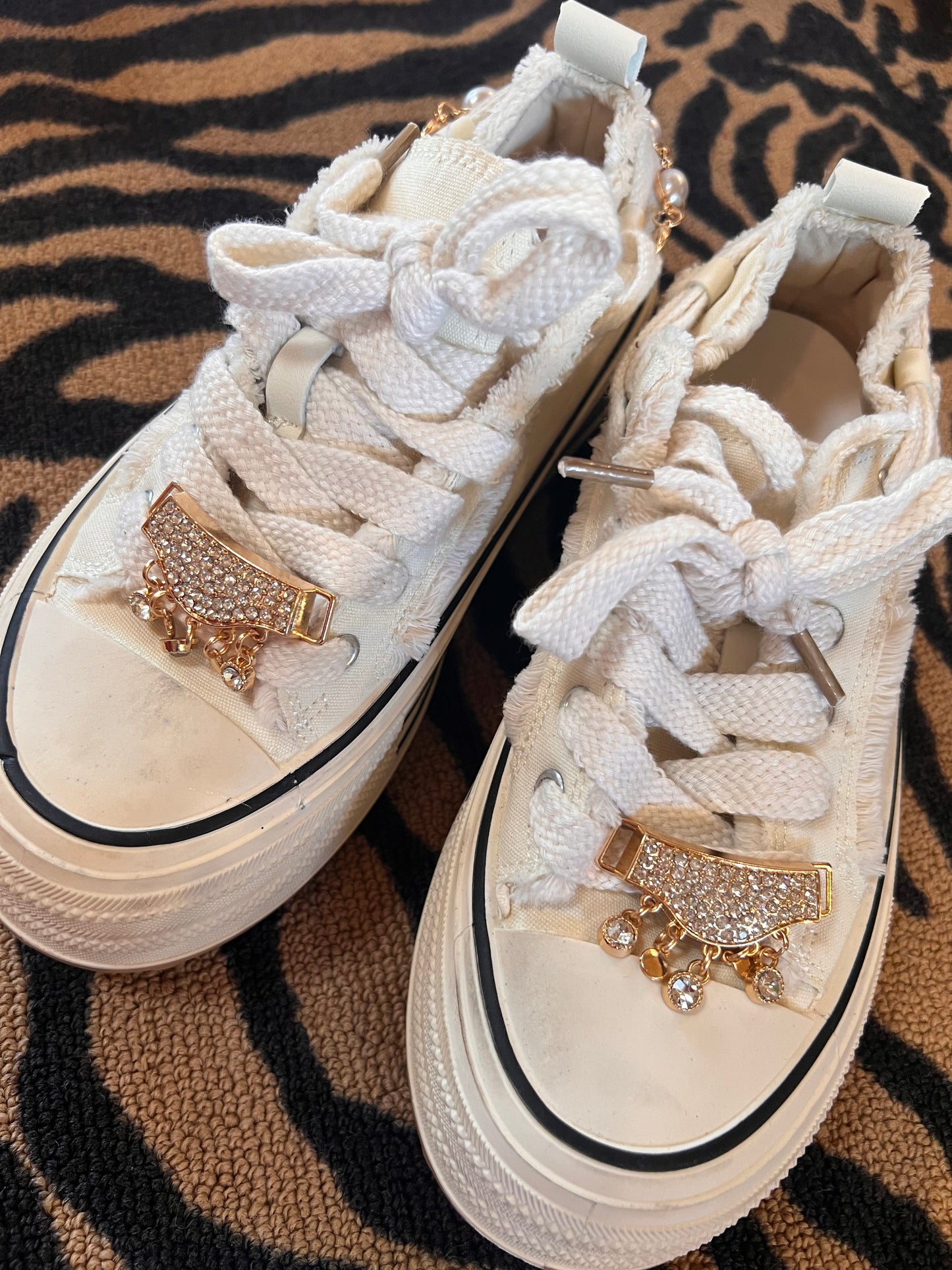 Gold Shoe Charms