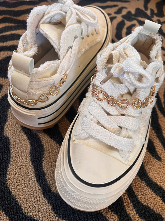 Gold Shoe Chains